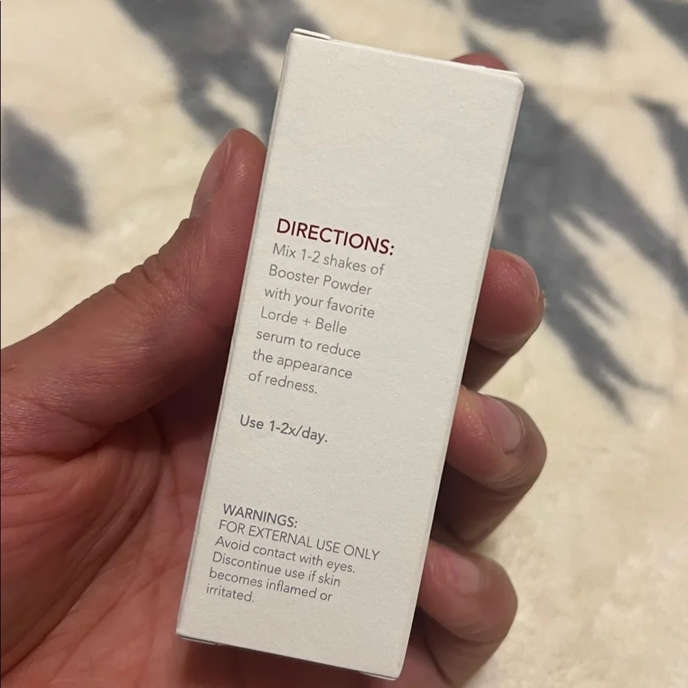 LORDE + BELLE Redness Relief Booster